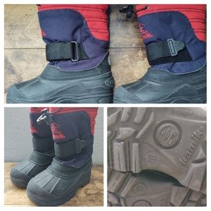 Kamik snow boots kids size 10